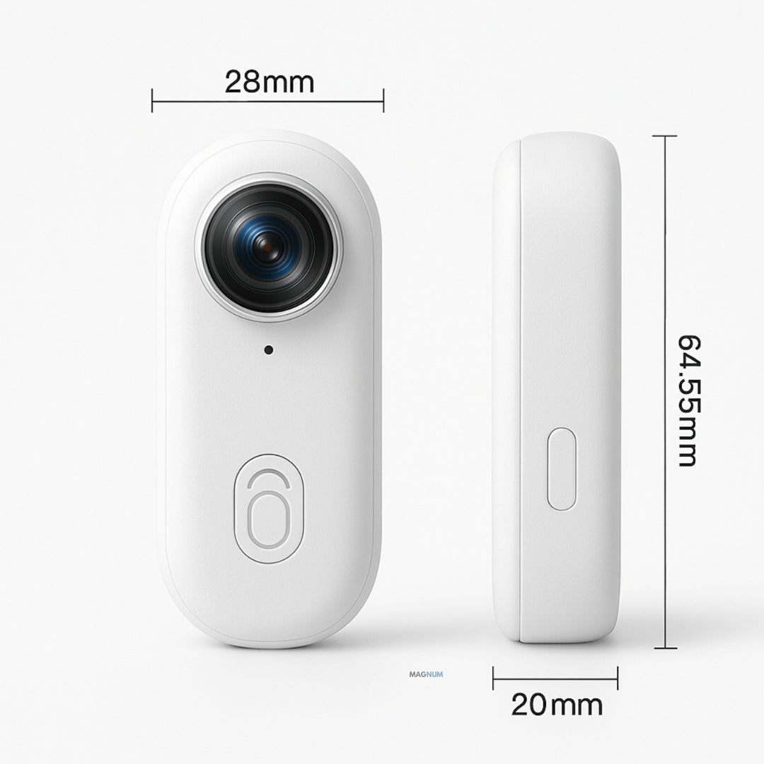 Mini Câmera Pro Corporal 4k - Gravação mãos livres
