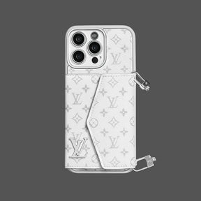 COMPRE 1 LEVE 3 - Capa de Couro Premium para iPhone: carteira integrada e alça removível